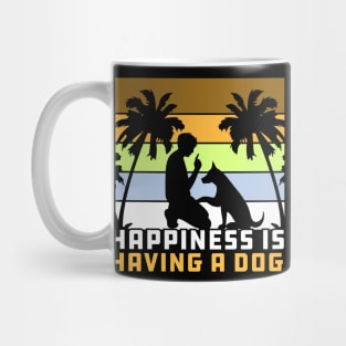 Happiness Is Having A Dog Gift Idea For Dogs Lovers Mug